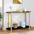vidaXL Konsolentisch Weiß 110x38x75 cm Holzwerkstoff