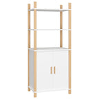 vidaXL Highboard Weiß 60x40x141 cm Holzwerkstoff
