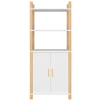 vidaXL Highboard Weiß 60x40x141 cm Holzwerkstoff