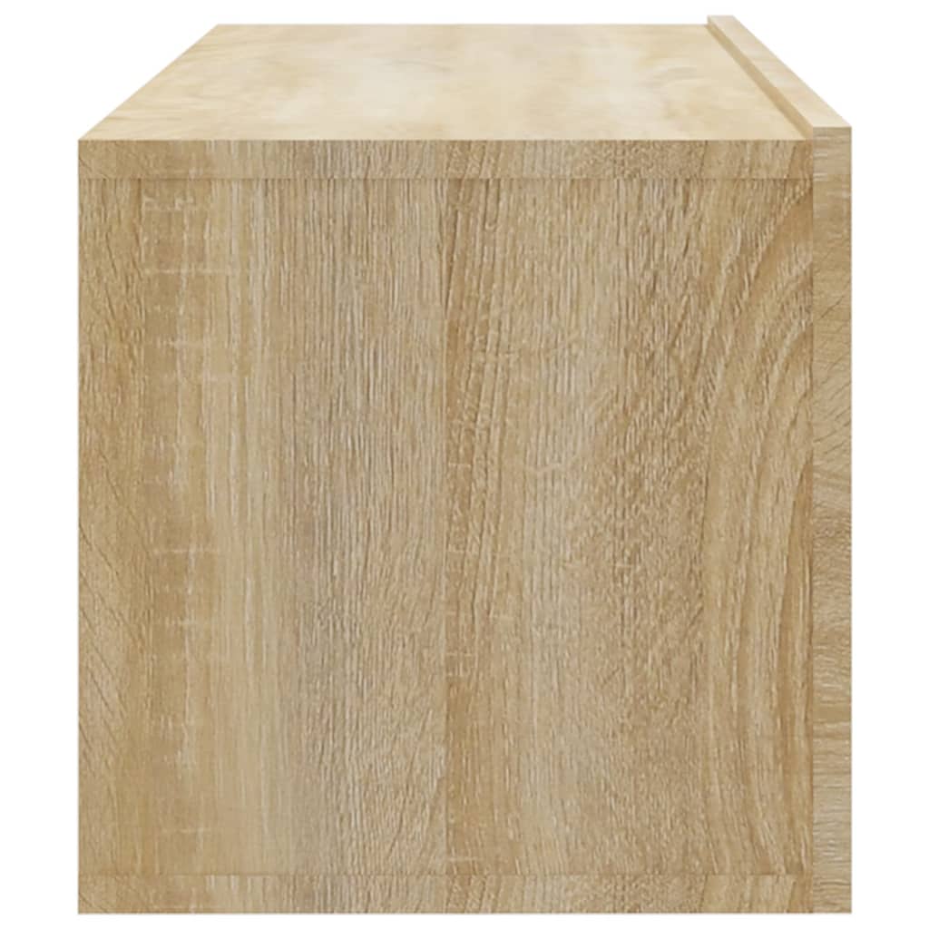 vidaXL TV-Wandschränke 4 Stk. Sonoma-Eiche 100x30x30 cm