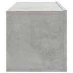 vidaXL TV-Wandschränke 4 Stk. Betongrau 100x30x30 cm