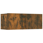 vidaXL 6-tlg. TV-Schrank-Set Räuchereiche Holzwerkstoff