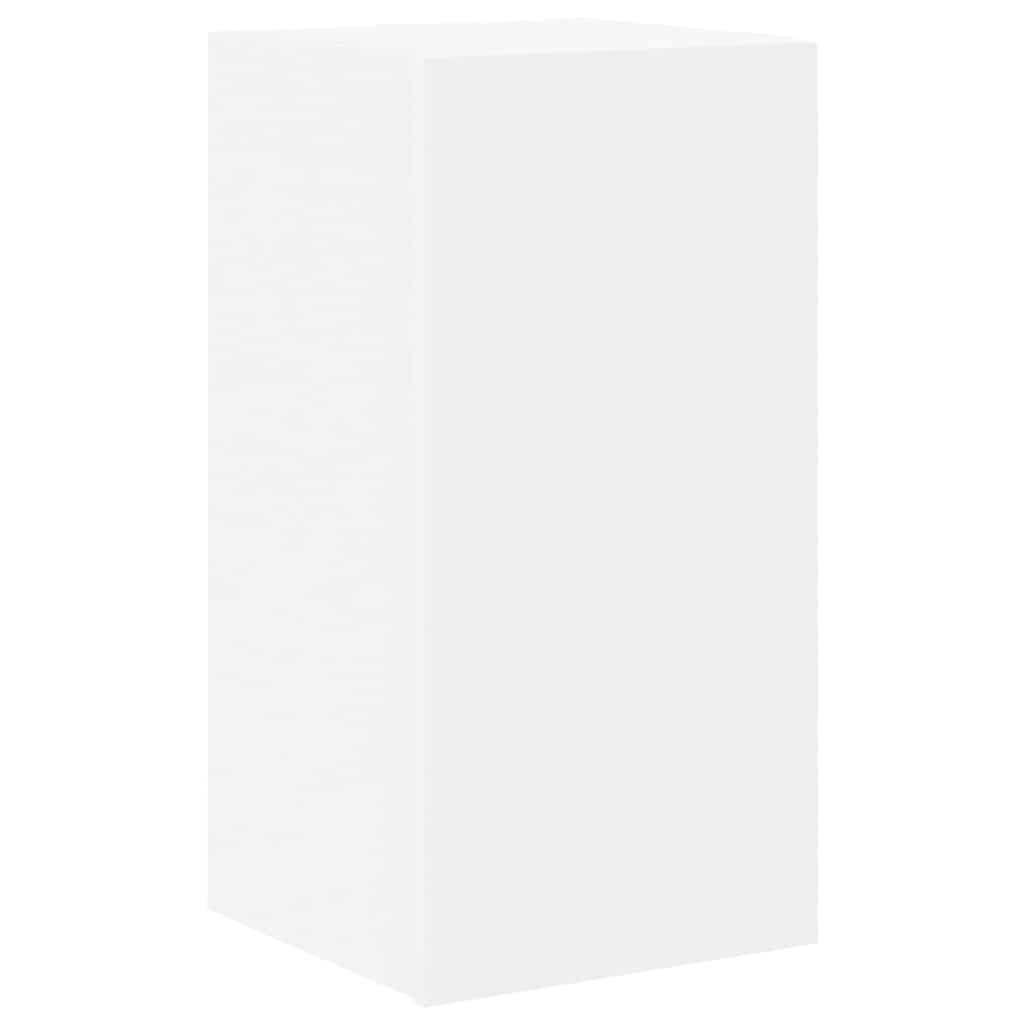 vidaXL 7-tlg. TV-Schrank-Set Weiß Holzwerkstoff