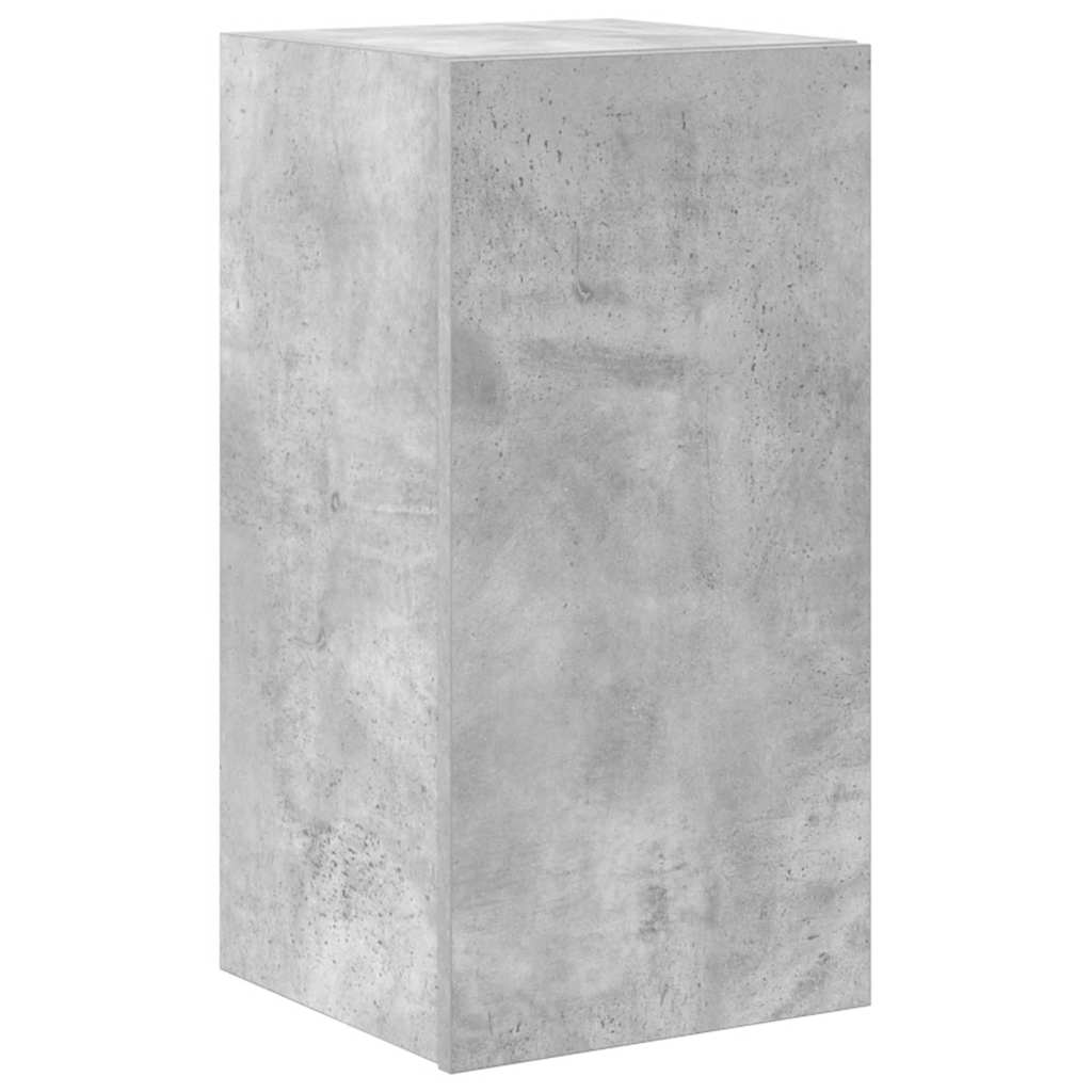 vidaXL 7-tlg. TV-Schrank-Set Betongrau Holzwerkstoff