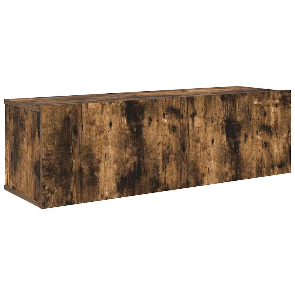 vidaXL 7-tlg. TV-Schrank-Set Räuchereiche Holzwerkstoff