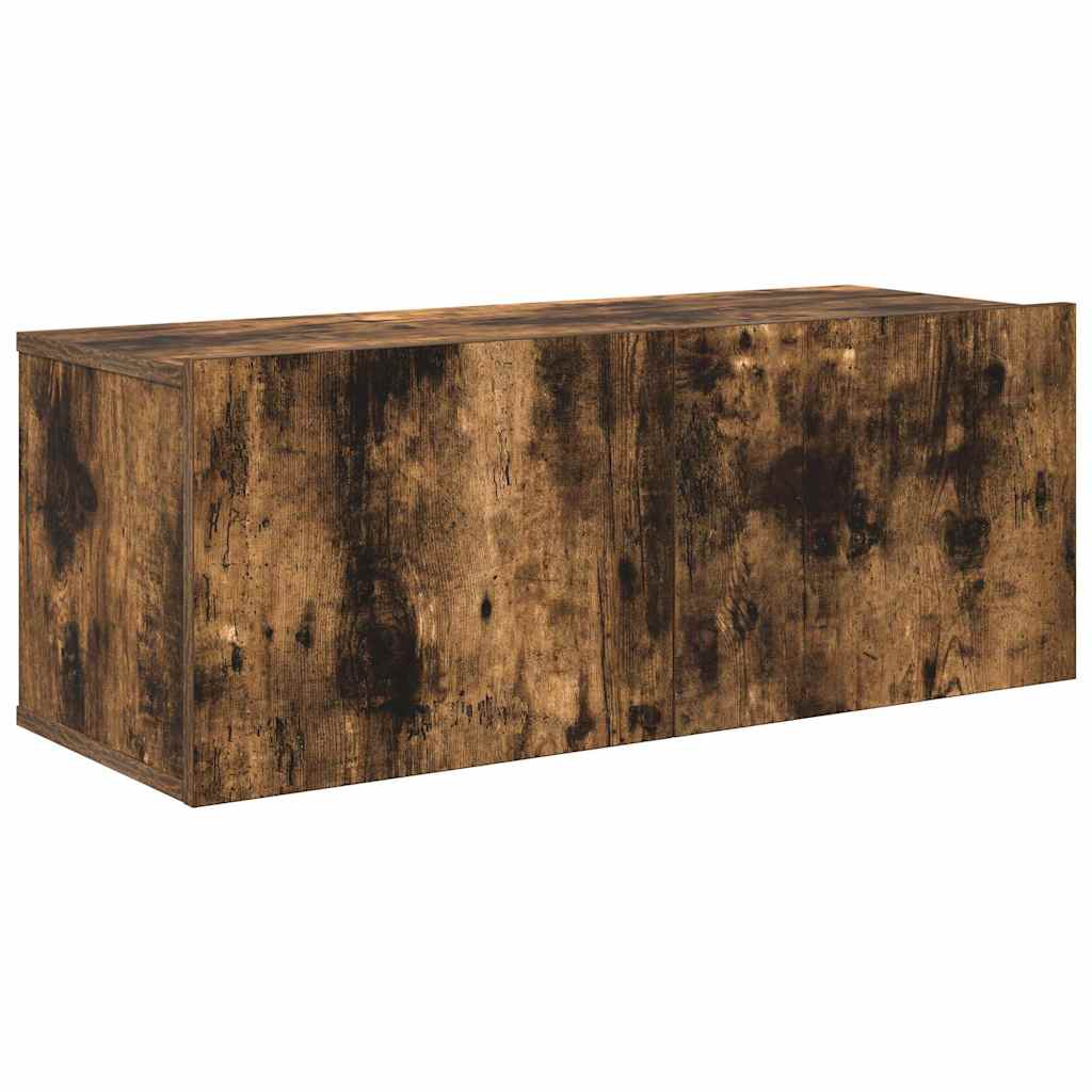 vidaXL 7-tlg. TV-Schrank-Set Räuchereiche Holzwerkstoff