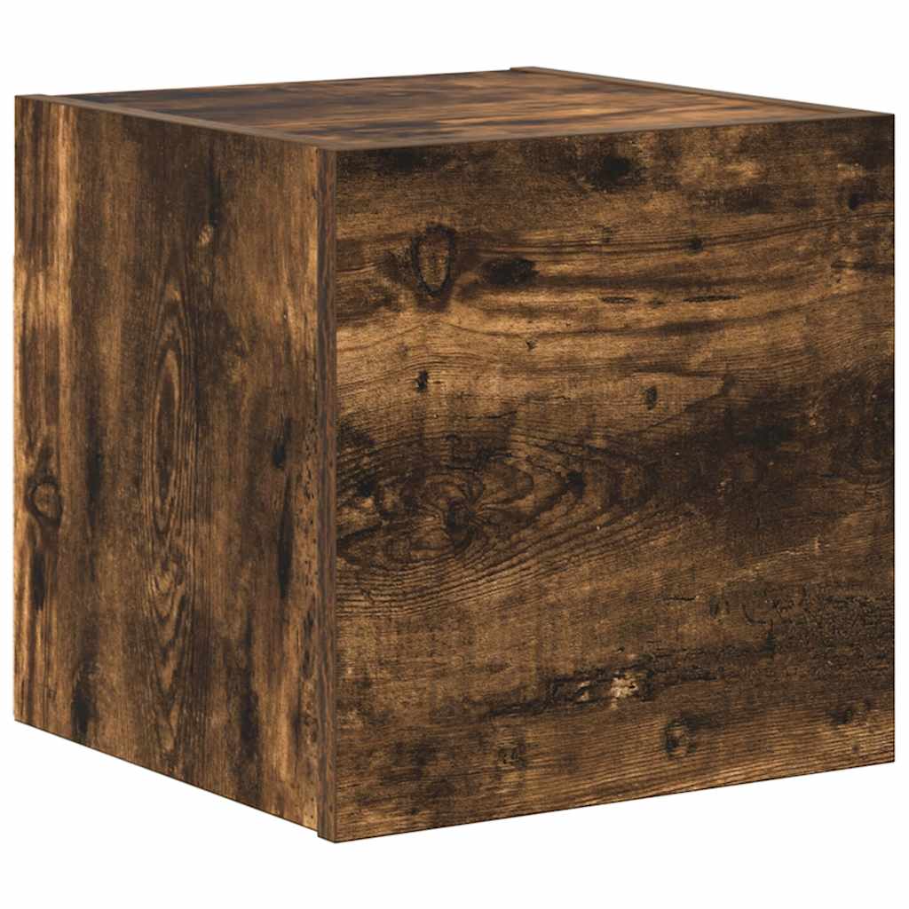 vidaXL 7-tlg. TV-Schrank-Set Räuchereiche Holzwerkstoff