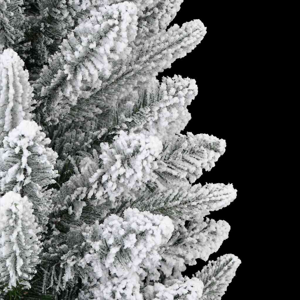 vidaXL Künstlicher Weihnachtsbaum Beschneit 120 cm PVC&PE