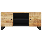 vidaXL TV-Schrank 105x33x46 cm Massivholz Mango