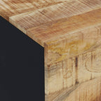 vidaXL TV-Schrank 105x33x46 cm Massivholz Mango