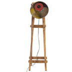 vidaXL Stehlampe Mehrfarbig E27 Massivholz Mango