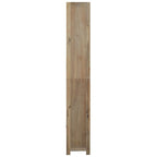 vidaXL Bücherregal 7 Böden 80x30x200 cm Massivholz Akazie