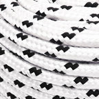 vidaXL Arbeitsseil Weiß 10 mm 100 m Polyester