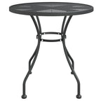vidaXL 3-tlg. Garten-Essgruppe Streckmetall Anthrazit