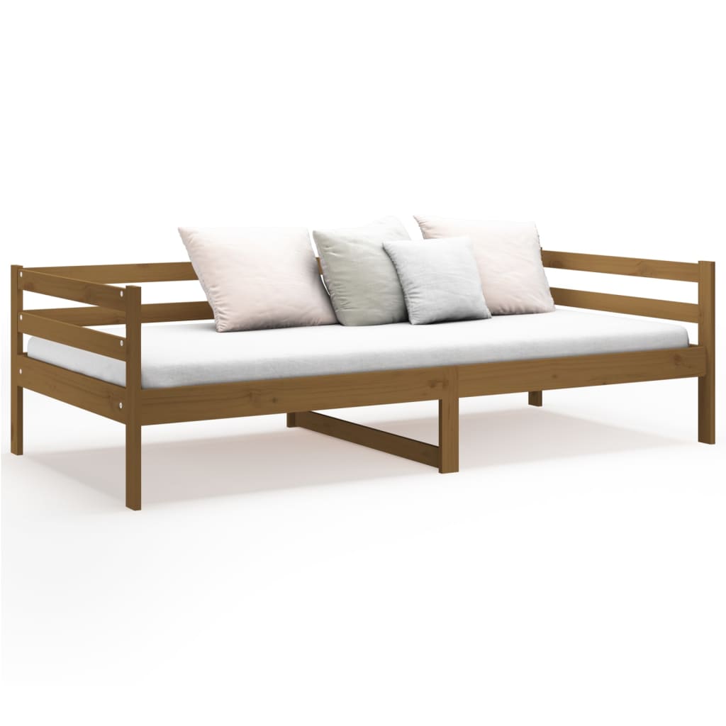 vidaXL Tagesbett Honigbraun 90x190 cm Massivholz Kiefer