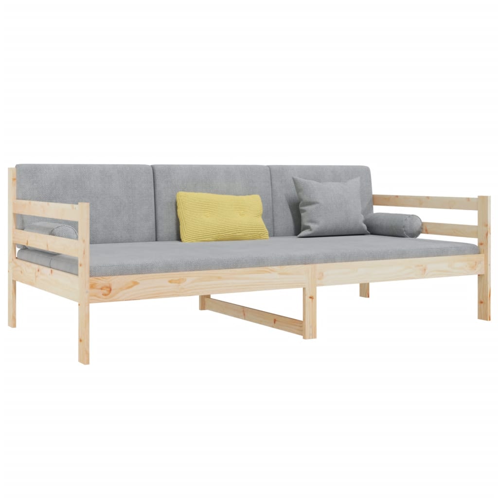 vidaXL Tagesbett ohne Matratze 90x190 cm Massivholz Kiefer