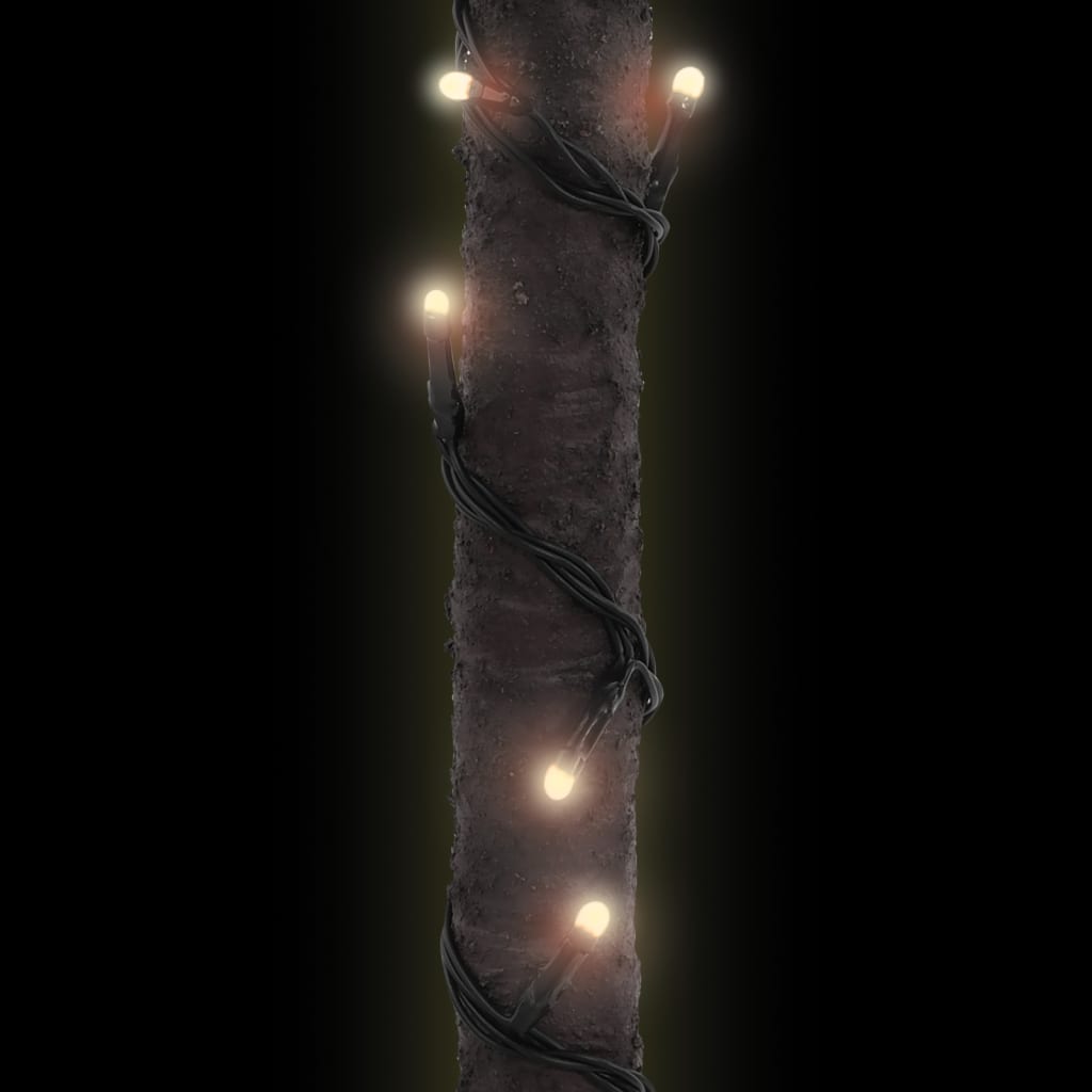 vidaXL Künstliche Palme mit 88 LEDs Warmweiß 150 cm