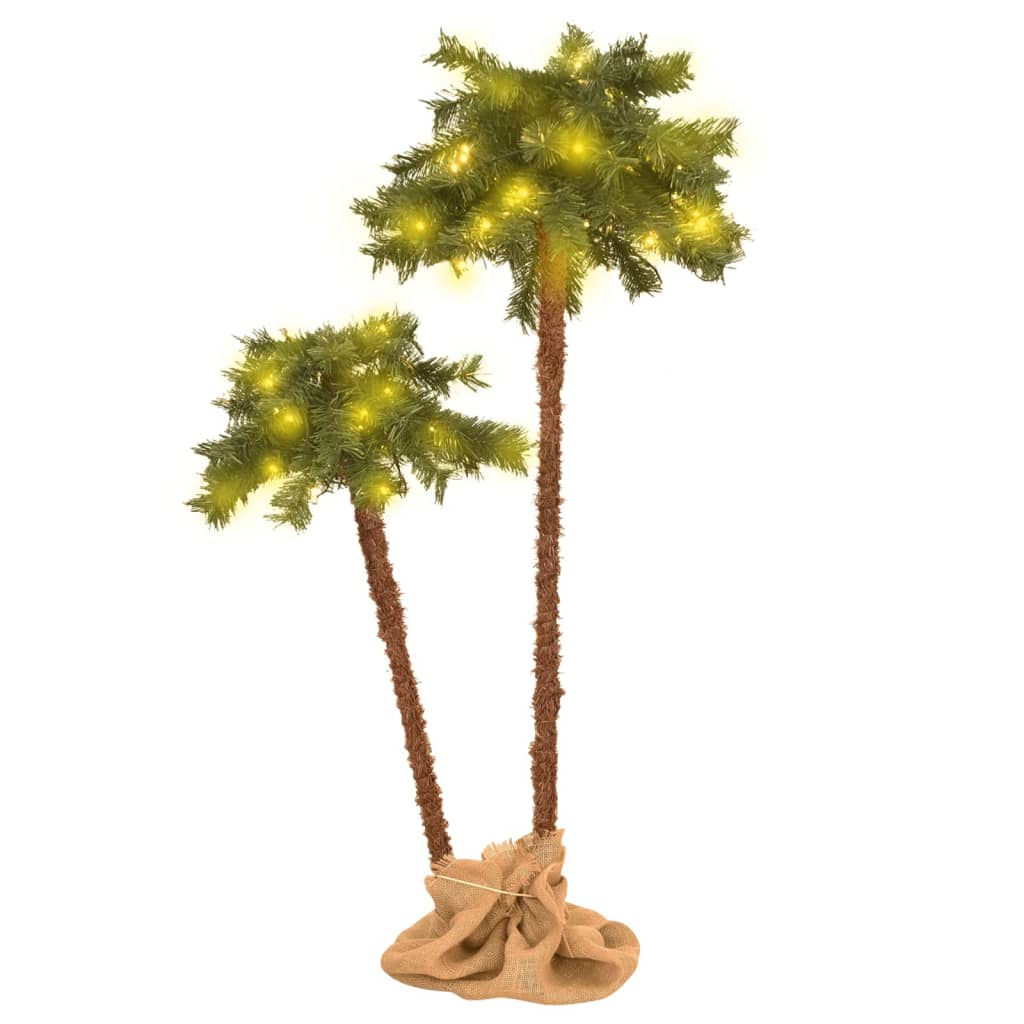 vidaXL Weihnachtsbaum mit LEDs 90 cm & 150 cm