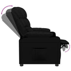 vidaXL Relaxsessel Schwarz Kunstleder