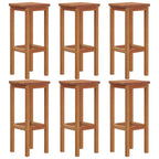 vidaXL 7-tlg. Gartenbar-Set Massivholz Akazie