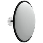 vidaXL Konvexer Verkehrsspiegel für den Innenbereich Schwarz Ø40 cm Acryl