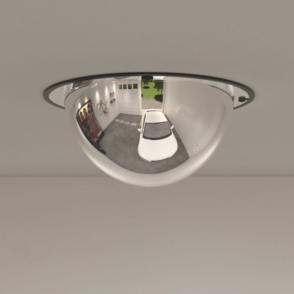 vidaXL Voll gewölbter Verkehrsspiegel Ø40 cm Acryl