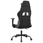 vidaXL Gaming-Stuhl mit Massagefunktion Schwarz Tarnfarben Kunstleder