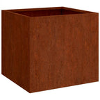 vidaXL Pflanzkübel 2 Stk. 32x30x29 cm Cortenstahl