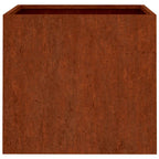 vidaXL Pflanzkübel 2 Stk. 32x30x29 cm Cortenstahl