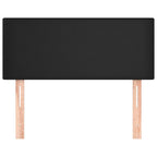 vidaXL Kopfteil Schwarz 80x5x78/88 cm Kunstleder