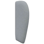 vidaXL Kopfteil Ohr Hellgrau 40 x 23 x 6 cm Stoff