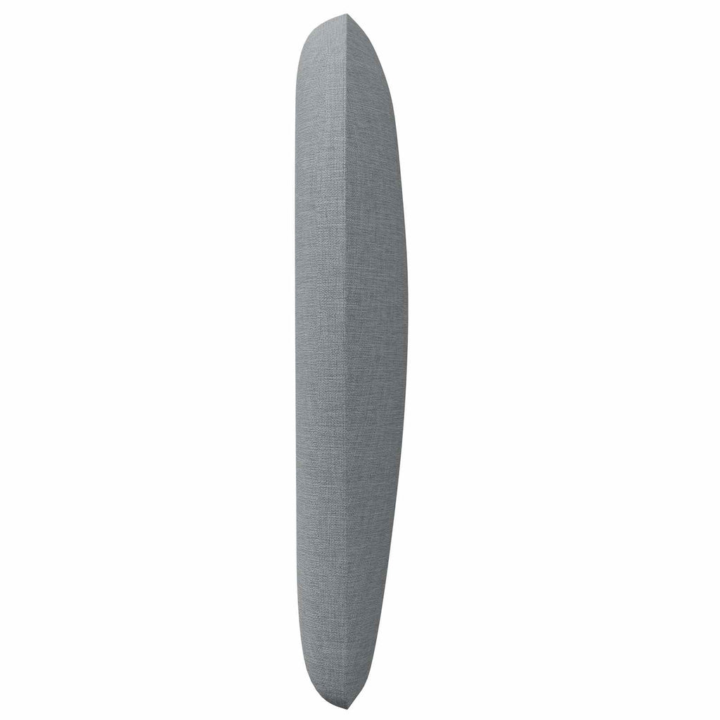 vidaXL Kopfteil Ohr Hellgrau 40 x 23 x 6 cm Stoff