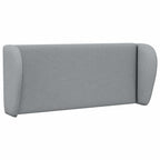 vidaXL Kopfteil Ohr Hellgrau 40 x 23 x 6 cm Stoff