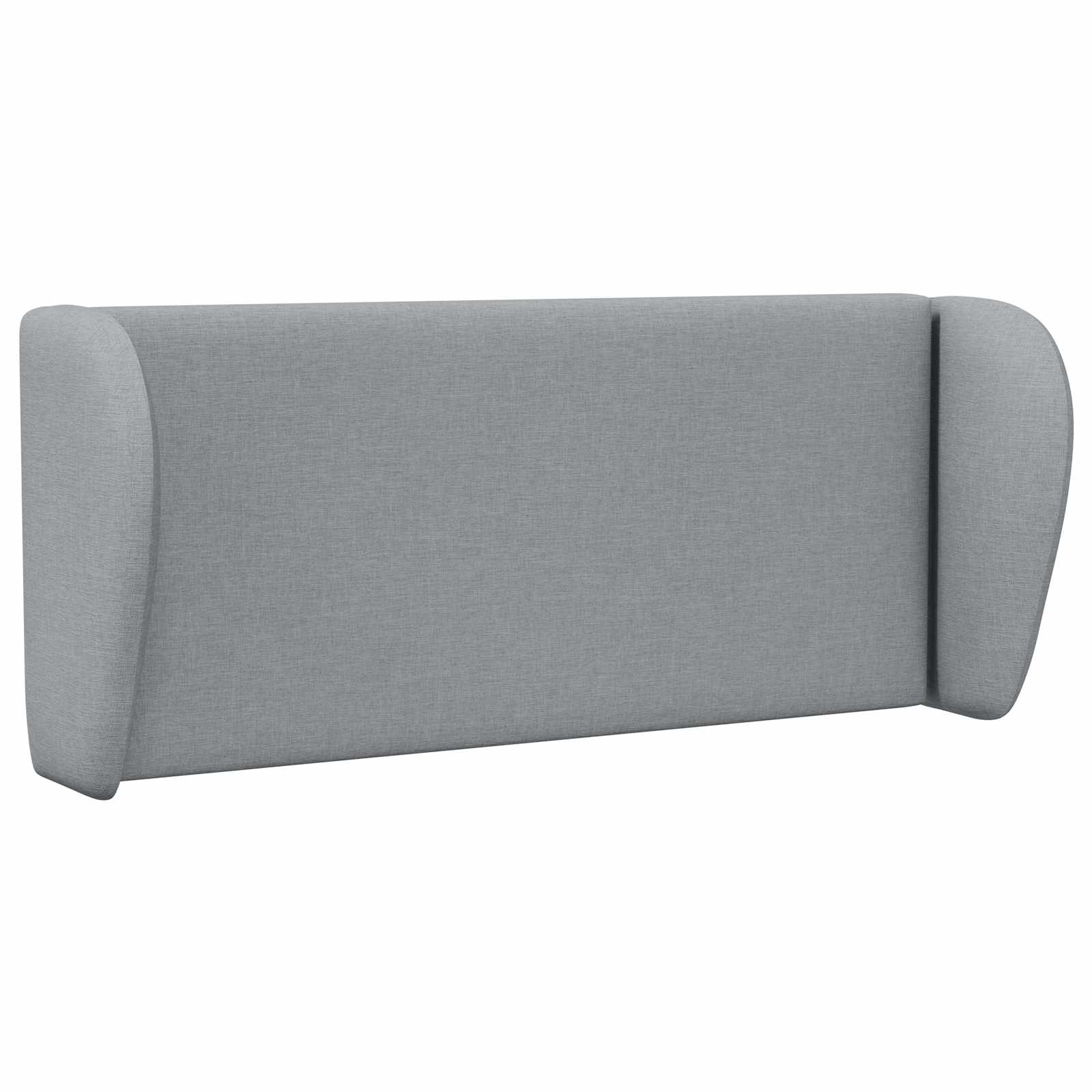 vidaXL Kopfteil Ohr Hellgrau 40 x 23 x 6 cm Stoff