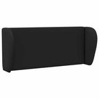 vidaXL Kopfteil Ohr Schwarz 40 x 23 x 6 cm PVC