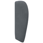 vidaXL Kopfteil Ohr Dunkelgrau 40 x 23 x 6 cm Samt