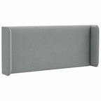 vidaXL Kopfteil Ohr mit Kopfteil Grau 40,5 x 40,5 x 4 cm Stoff