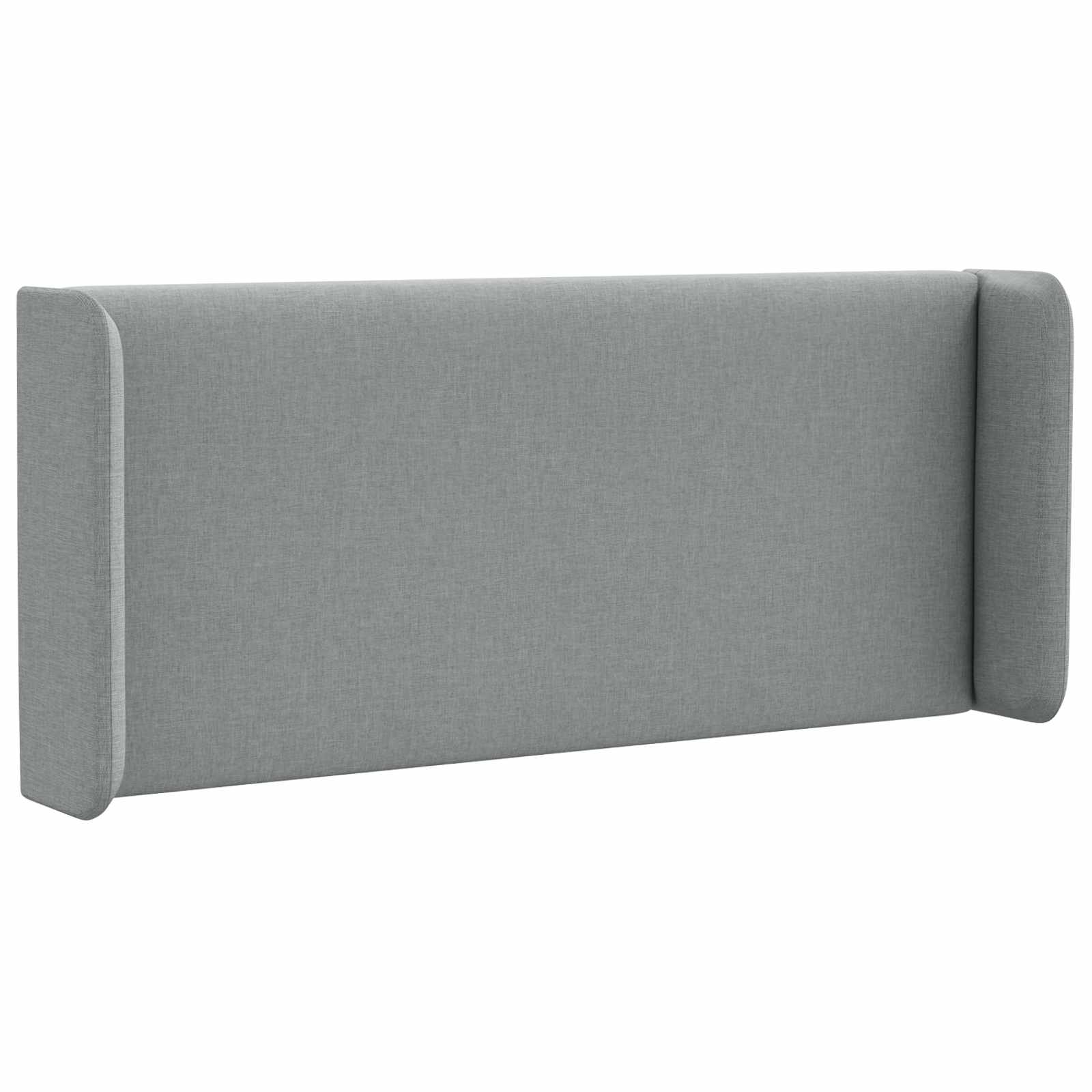 vidaXL Kopfteil Ohr mit Kopfteil Grau 40,5 x 40,5 x 4 cm Stoff