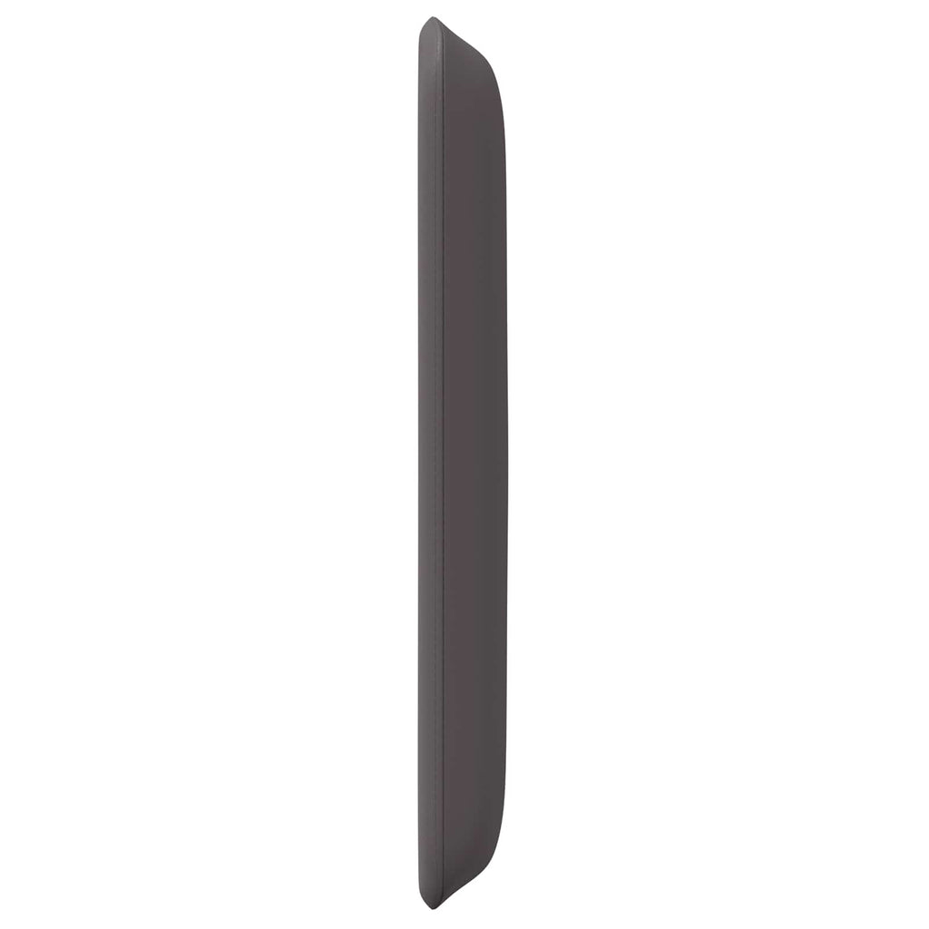 vidaXL Kopfteil Ohr 2 pcs Grau 40 x 16 x 5 cm Sperrholz und Kunstleder