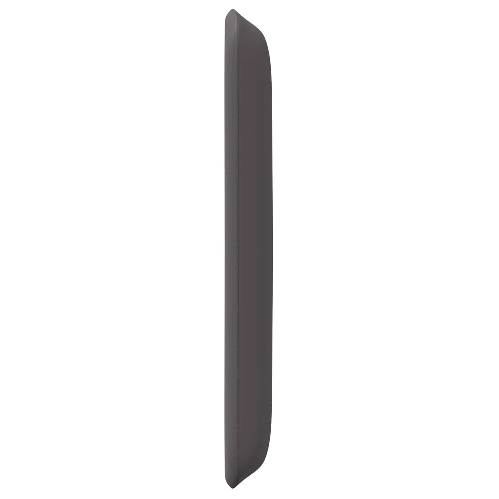 vidaXL Kopfteil Ohr 2 pcs Grau 40 x 16 x 5 cm Sperrholz und Kunstleder