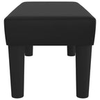 vidaXL Sitzbank Schwarz 70x30x30 cm Kunstleder
