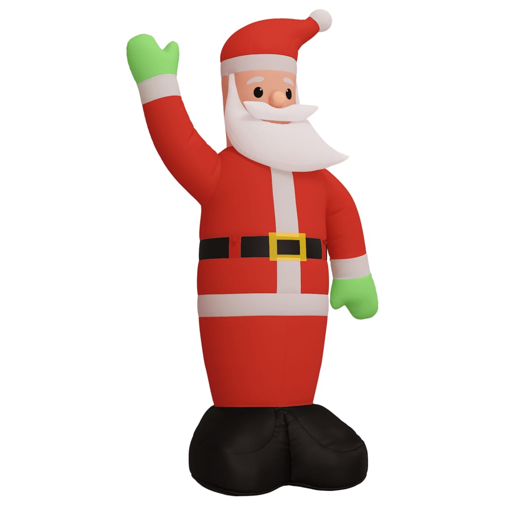 vidaXL Aufblasbarer Weihnachtsmann mit LEDs 820 cm
