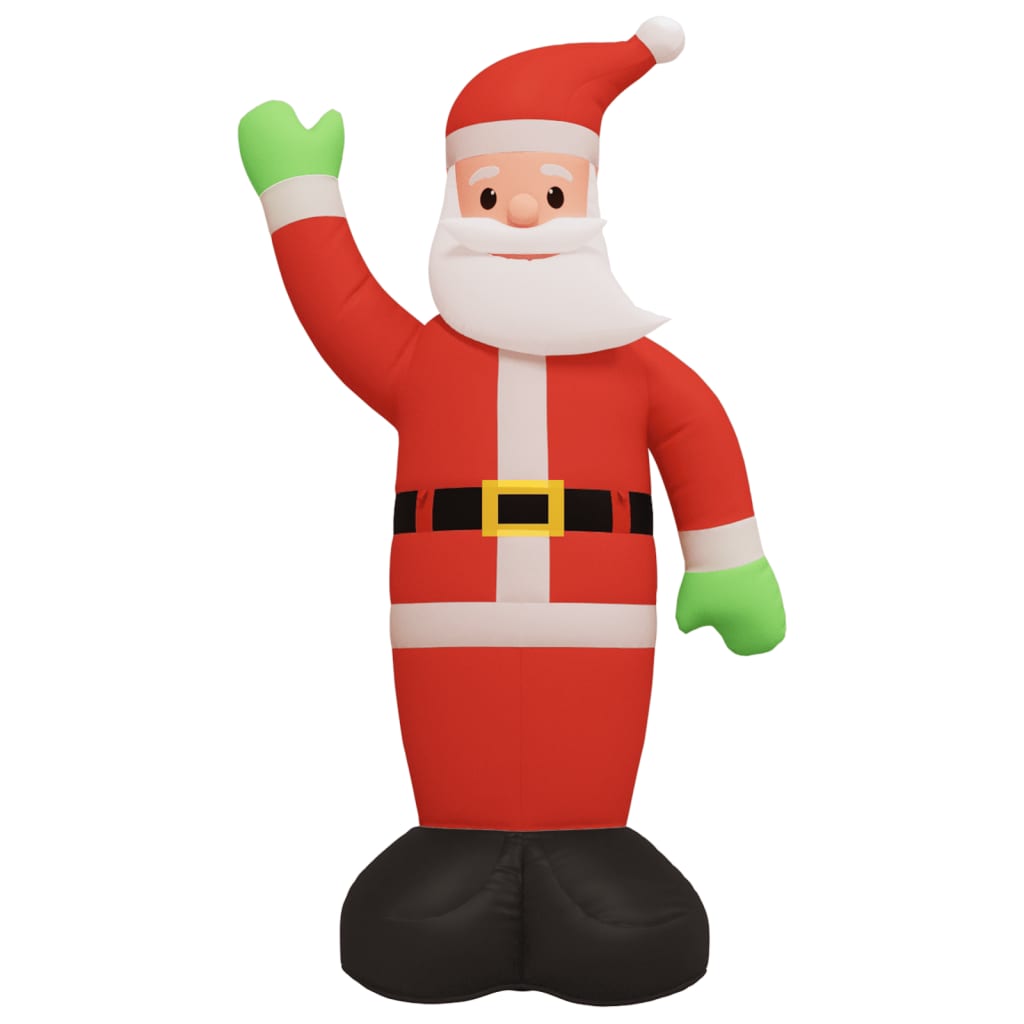 vidaXL Aufblasbarer Weihnachtsmann mit LEDs 820 cm