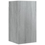 vidaXL 7-tlg. TV-Schrank-Set Grau Sonoma Holzwerkstoff