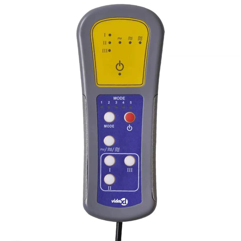 vidaXL Massagesessel Braun 96,5 x 70,5 x 95 cm Mikrofaser