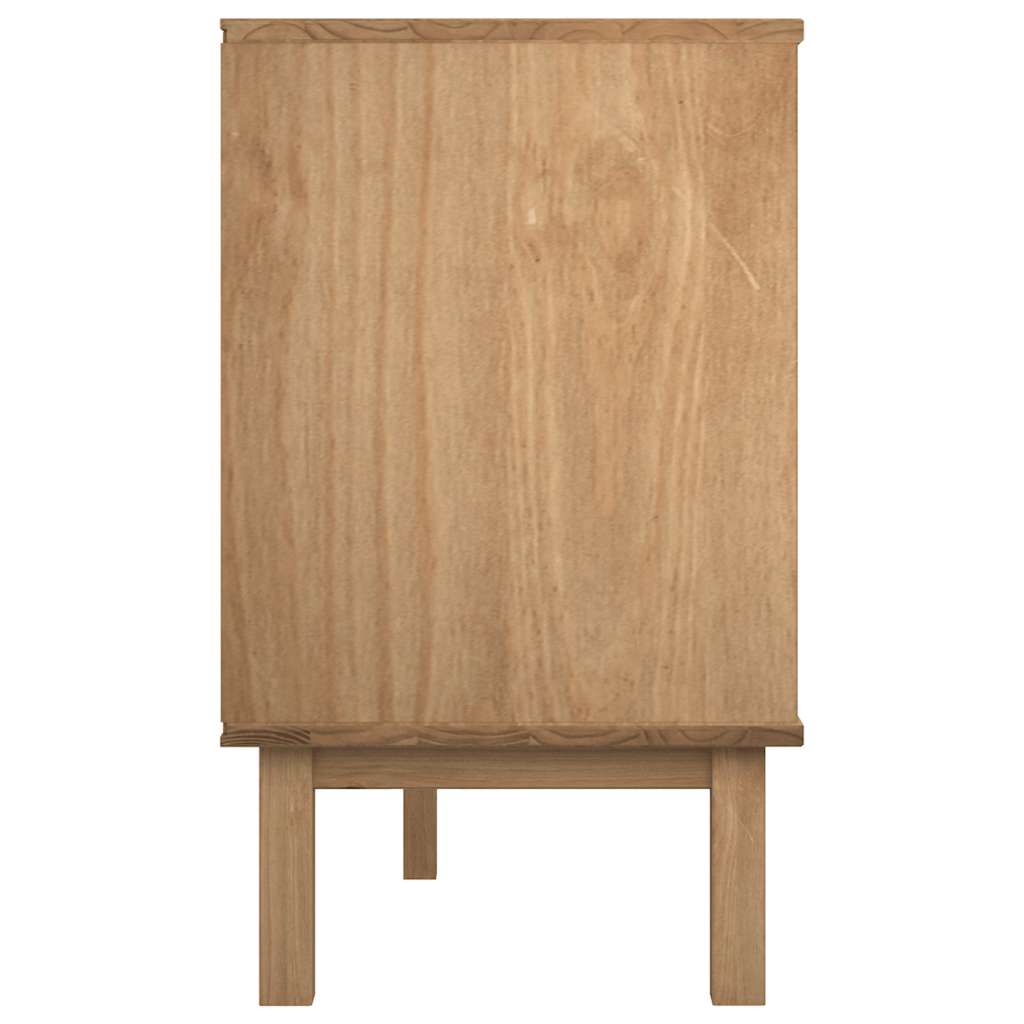 vidaXL Schubladenschrank OTTA 111x43x73,5 cm Massivholz Kiefer