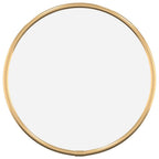 vidaXL Wandspiegel Golden Ø 20 cm Rund
