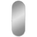 vidaXL Wandspiegel Silbern 40x15 cm Oval