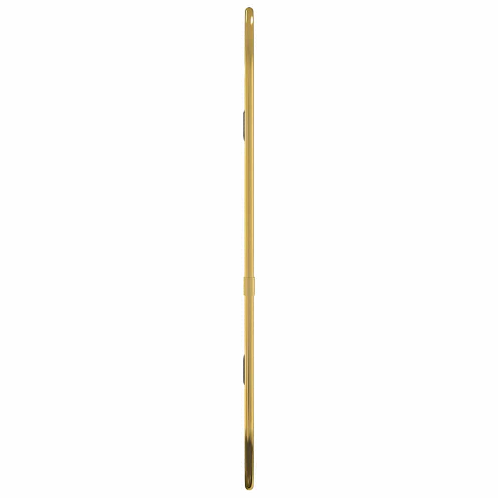 vidaXL Wandspiegel Golden 40x15 cm Oval