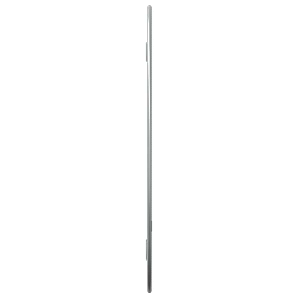 vidaXL Wandspiegel Silbern 30x25 cm